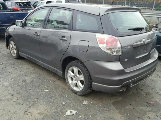 2T1KR32E07C629590 - 2007 TOYOTA COROLLA MA GRAY photo 3