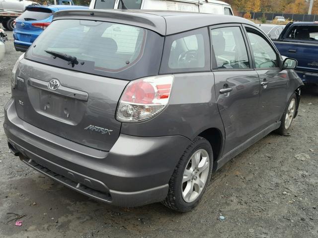 2T1KR32E07C629590 - 2007 TOYOTA COROLLA MA GRAY photo 4