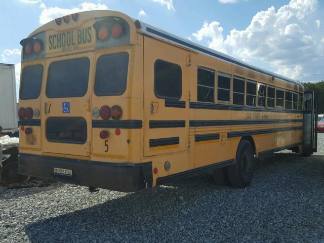 1BAKGCKA68F248008 - 2008 BLUE BIRD SCHOOL BUS YELLOW photo 4