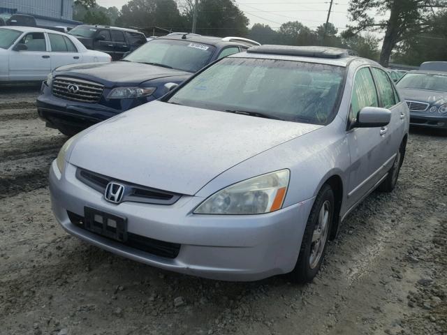 1HGCM56805A013359 - 2005 HONDA ACCORD EX SILVER photo 2