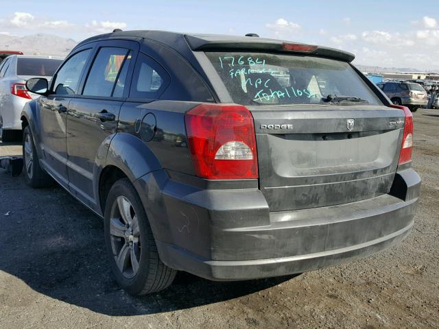 1B3CB3HA5BD120816 - 2011 DODGE CALIBER MA CHARCOAL photo 3