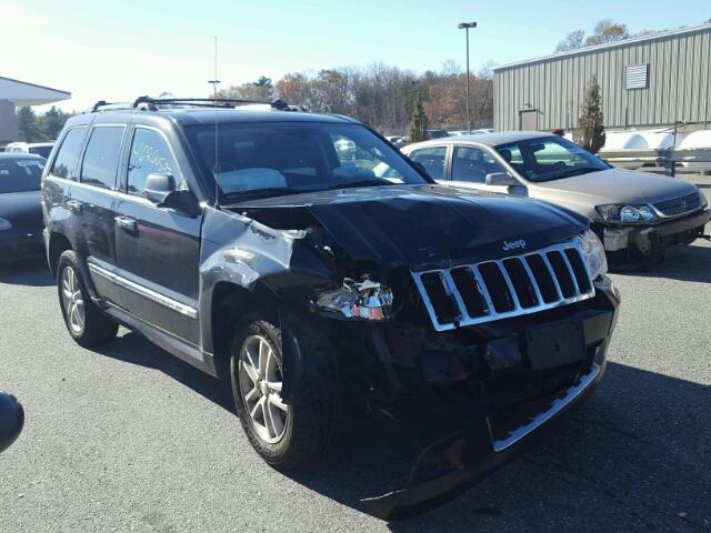 1J4RR5GT2AC133346 - 2010 JEEP GRAND CHER BLACK photo 1