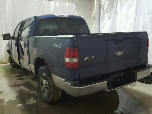 1FTRW14W27FA91774 - 2007 FORD F150 SUPER BLUE photo 3