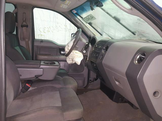 1FTRW14W27FA91774 - 2007 FORD F150 SUPER BLUE photo 5