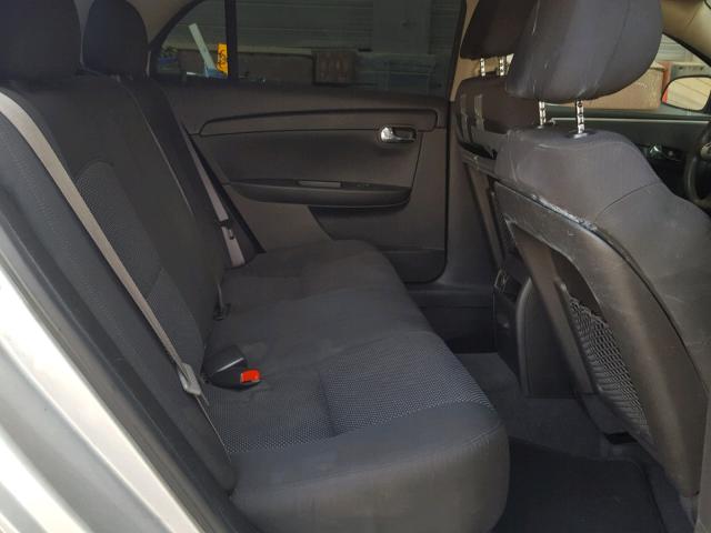 1G1ZC5E04CF291715 - 2012 CHEVROLET MALIBU 1LT SILVER photo 6