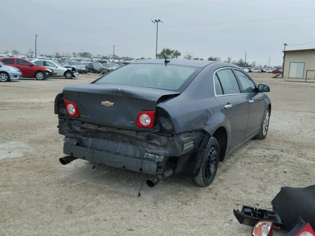 1G1ZK577X8F184902 - 2008 CHEVROLET MALIBU CHARCOAL photo 4