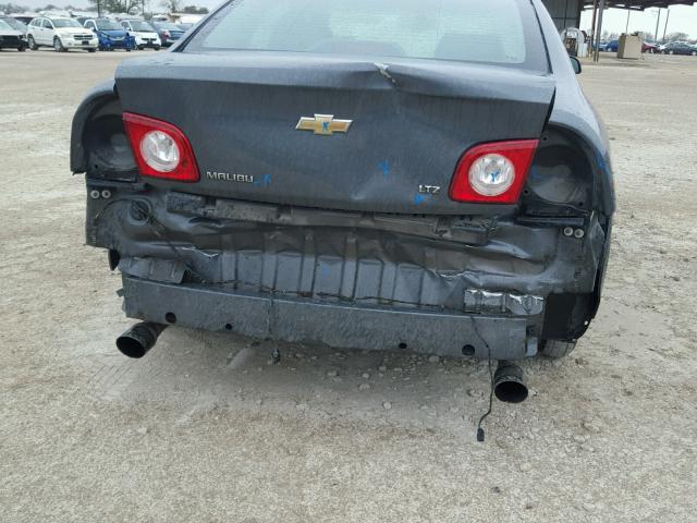 1G1ZK577X8F184902 - 2008 CHEVROLET MALIBU გრაფიტი ფოტო 9
