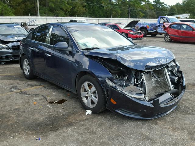 1G1PC5SB0E7413044 - 2014 CHEVROLET CRUZE LT BLUE photo 1