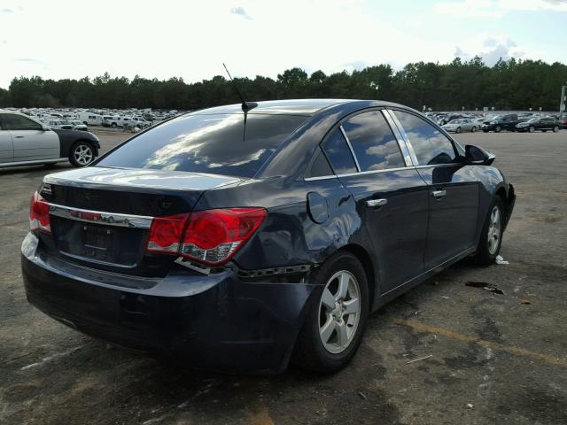 1G1PC5SB0E7413044 - 2014 CHEVROLET CRUZE LT BLUE photo 4