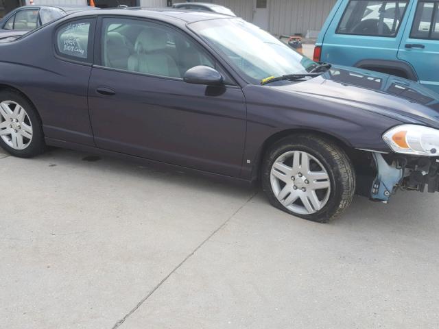 2G1WK15K079181713 - 2007 CHEVROLET MONTE CARL მუქწითელი ფოტო 10