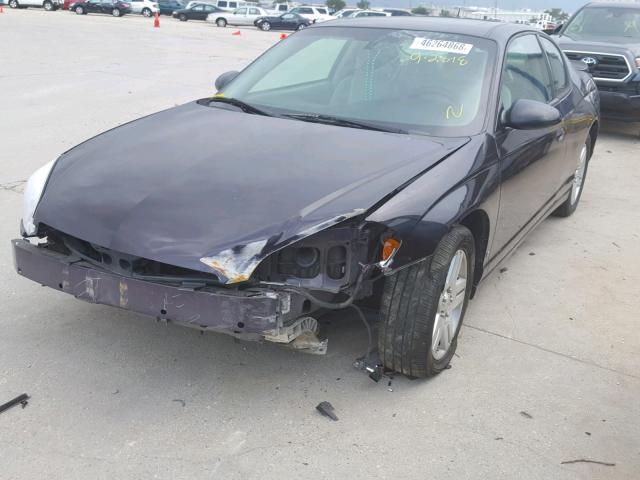 2G1WK15K079181713 - 2007 CHEVROLET MONTE CARL მუქწითელი ფოტო 2