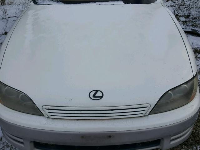 JT8GK13T8S0100854 - 1995 LEXUS ES 300 WHITE photo 7