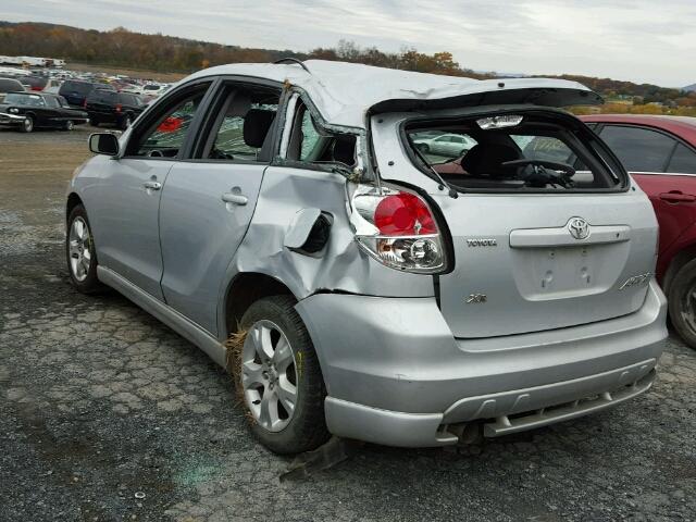 2T1KR32E37C674877 - 2007 TOYOTA COROLLA MA SILVER photo 3