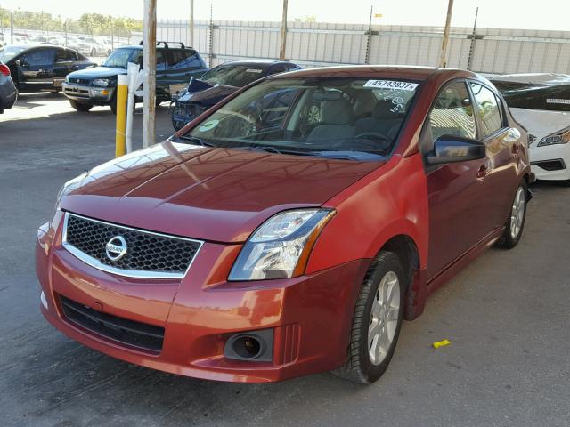 3N1AB6AP7AL692004 - 2010 NISSAN SENTRA 2.0 ORANGE photo 2