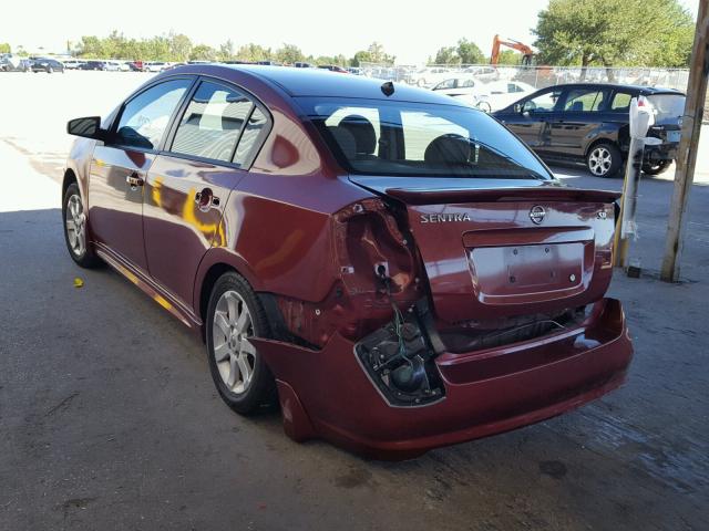 3N1AB6AP7AL692004 - 2010 NISSAN SENTRA 2.0 ORANGE photo 3