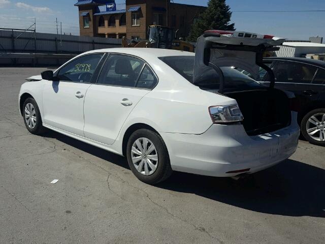 3VW2K7AJ9EM399219 - 2014 VOLKSWAGEN JETTA BASE 白色 照片 3