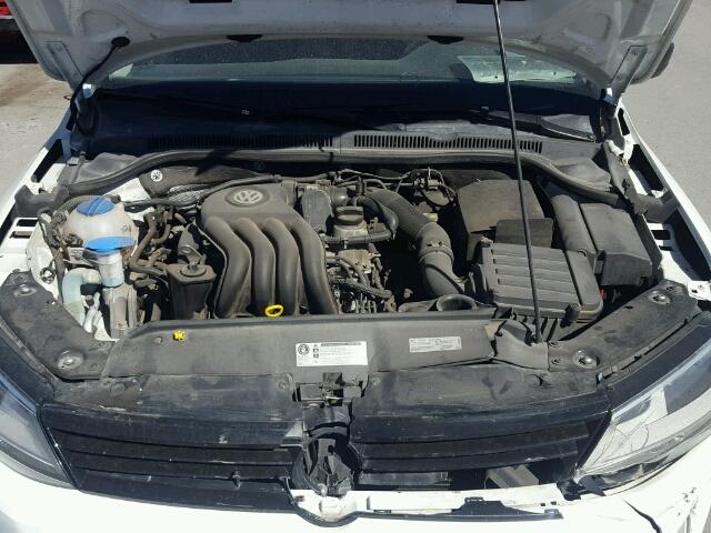3VW2K7AJ9EM399219 - 2014 VOLKSWAGEN JETTA BASE 白色 照片 7