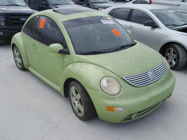 3VWCD21C23M420248 - 2003 VOLKSWAGEN NEW BEETLE GREEN photo 1