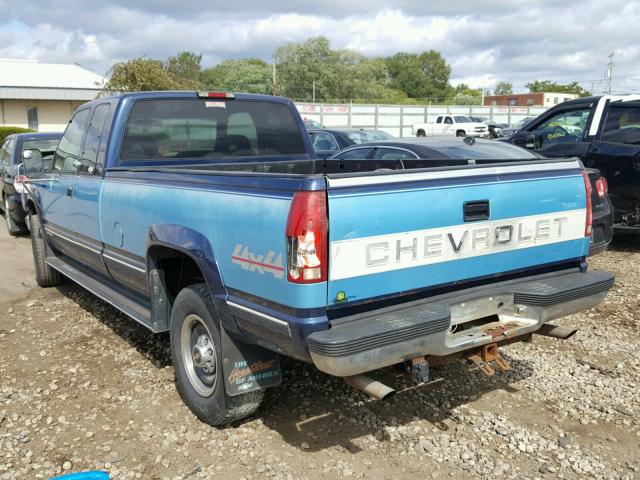 1GCGK29K1RE237430 - 1994 CHEVROLET GMT-400 K2 BLUE photo 3