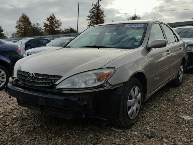 4T1BE32KX4U902336 - 2004 TOYOTA CAMRY LE TAN photo 2