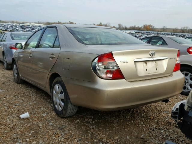 4T1BE32KX4U902336 - 2004 TOYOTA CAMRY LE TAN photo 3