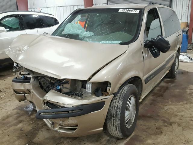 1GNDV23E95D123888 - 2005 CHEVROLET VENTURE LS GOLD photo 2