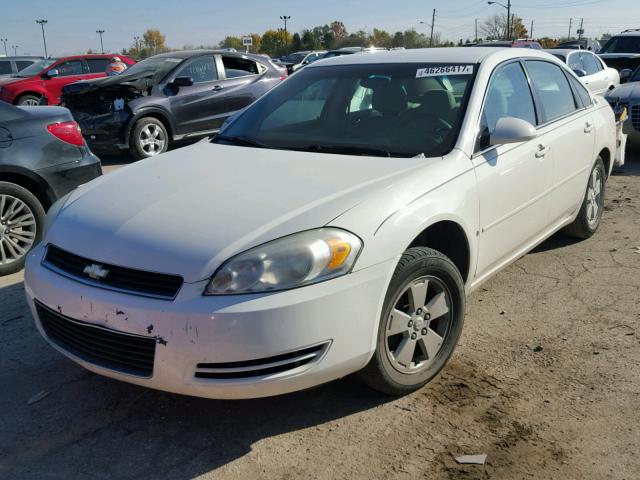 2G1WT55K369378149 - 2006 CHEVROLET IMPALA LT WHITE photo 2