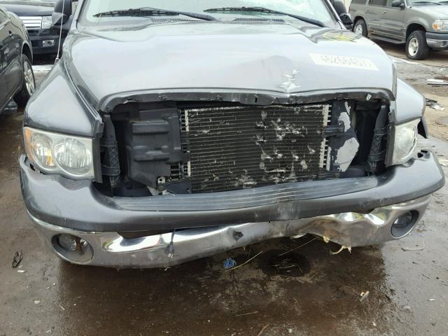 3D7KA26CX4G273618 - 2004 DODGE RAM 2500 S GRAY photo 9