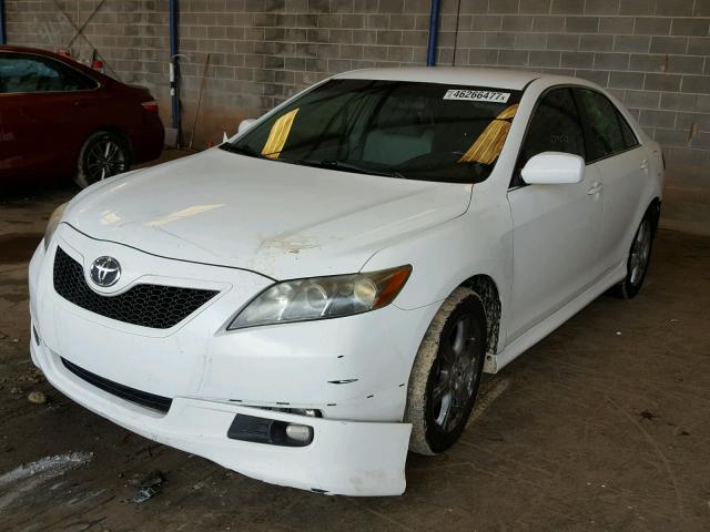 4T1BK46K97U551836 - 2007 TOYOTA CAMRY NEW WHITE photo 2