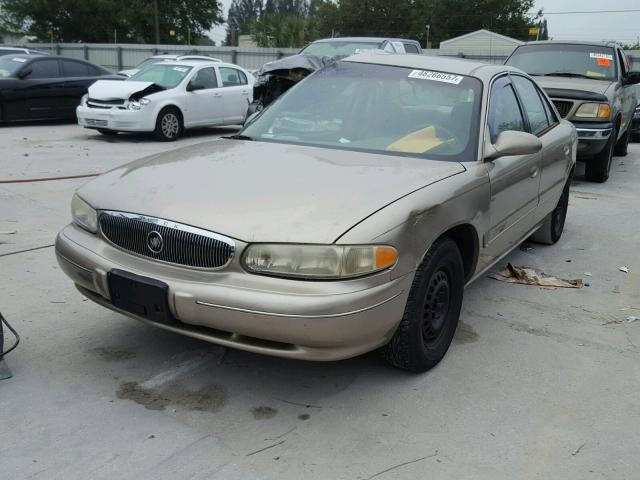 2G4WY52M5V1409876 - 1997 BUICK CENTURY LI TAN photo 2