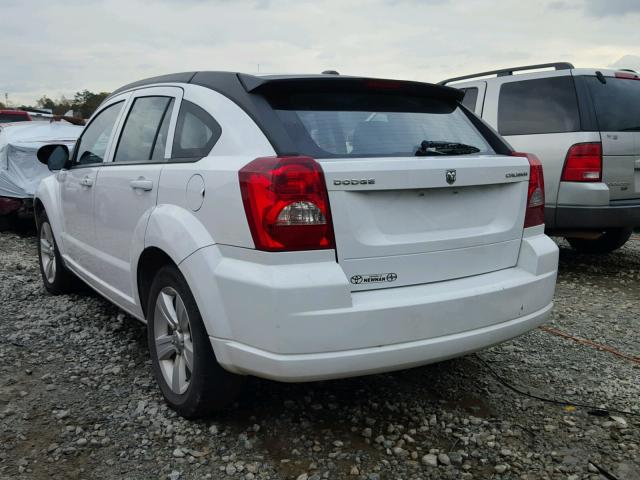 1C3CDWDA0CD534060 - 2012 DODGE CALIBER SX WHITE photo 3