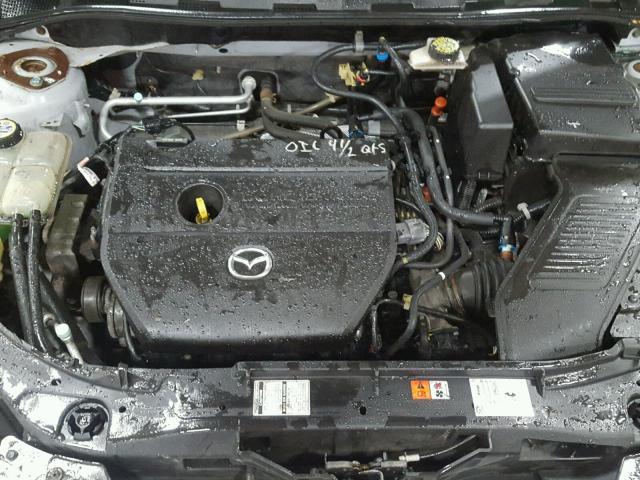 JM1BK32F371667218 - 2007 MAZDA 3 I SILVER photo 7