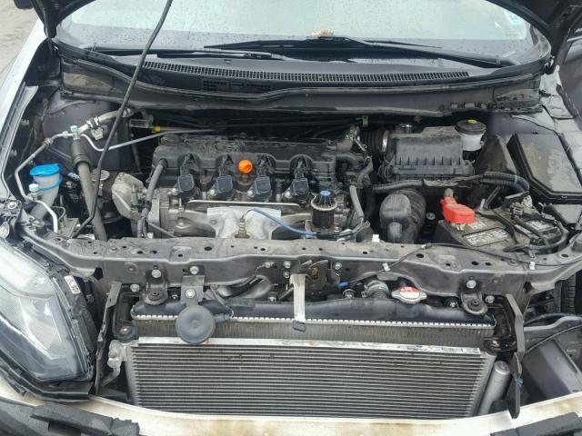 19XFB2F92FE077345 - 2015 HONDA CIVIC EXL 绿色 照片 7