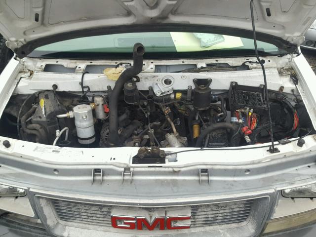 1GTDM19W5YB523579 - 2000 GMC SAFARI XT WHITE photo 7