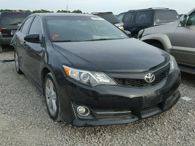 4T1BF1FKXEU838652 - 2014 TOYOTA CAMRY L BLACK photo 1