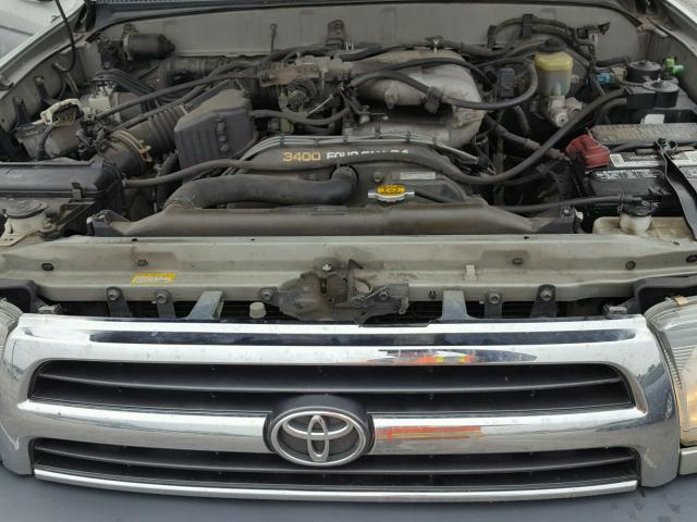 JT3GN86RXY0149763 - 2000 TOYOTA 4RUNNER SR SILVER photo 7