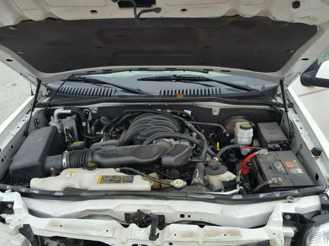 1FMEU7E84AUA22526 - 2010 FORD EXPLORER E WHITE photo 7