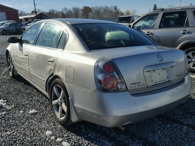 1N4BL11D05C375549 - 2005 NISSAN ALTIMA SE SILVER photo 3