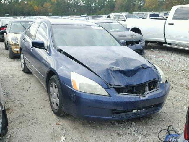 1HGCM56455L003279 - 2005 HONDA ACCORD LX BLUE photo 9