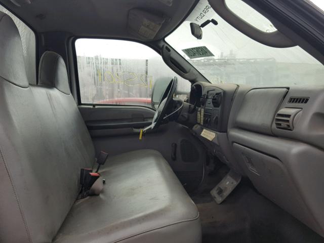 1FDXF46P77EA87722 - 2007 FORD F450 SUPER WHITE photo 5