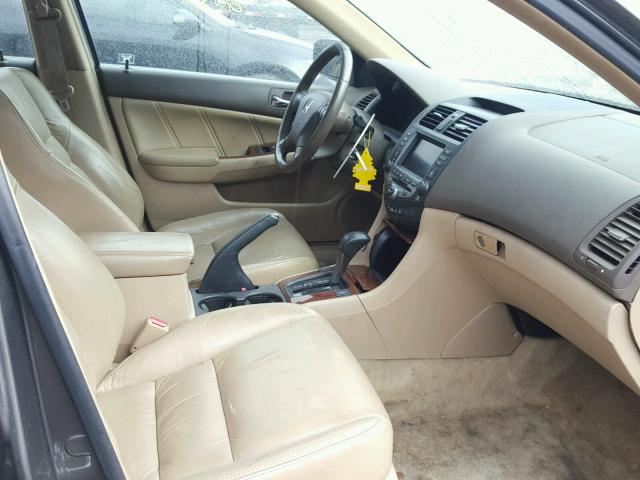 1HGCM66886A035326 - 2006 HONDA ACCORD EX GRAY photo 5