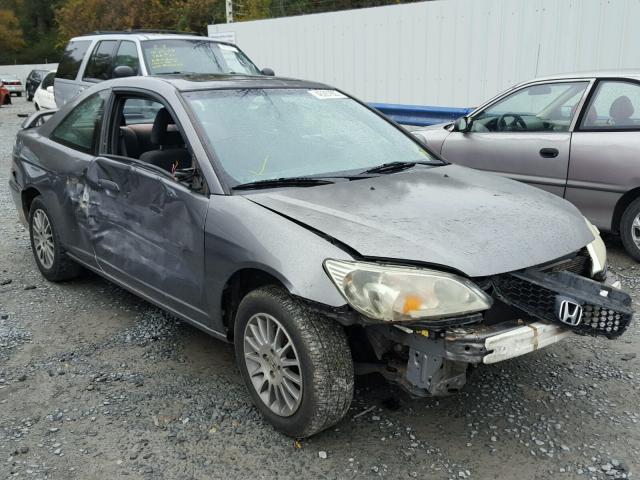 1HGEM22945L031535 - 2005 HONDA CIVIC EX Сұр фото 1