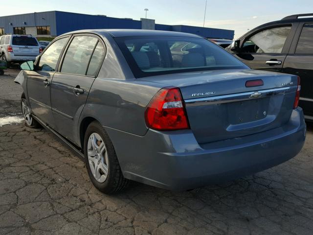 1G1ZS58N68F120563 - 2008 CHEVROLET MALIBU LS ნაცრისფერი ფოტო 3