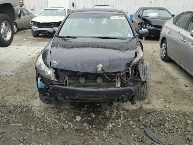 1HGCP26838A124837 - 2008 HONDA ACCORD EXL BLACK photo 9