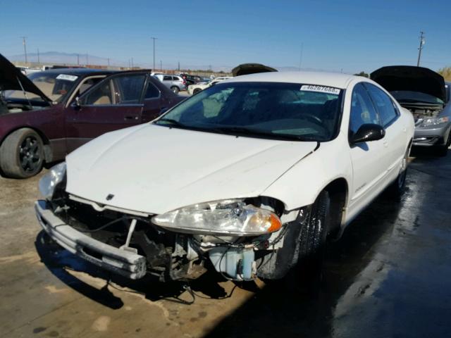 2B3HD46R6XH535278 - 1999 DODGE INTREPID WHITE photo 2