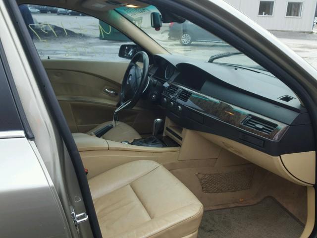 WBANA73544B065539 - 2004 BMW 530 I BEIGE photo 5