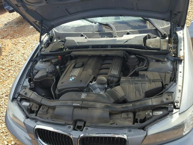 WBAPH7C50BE683618 - 2011 BMW 328 I GRAY photo 7