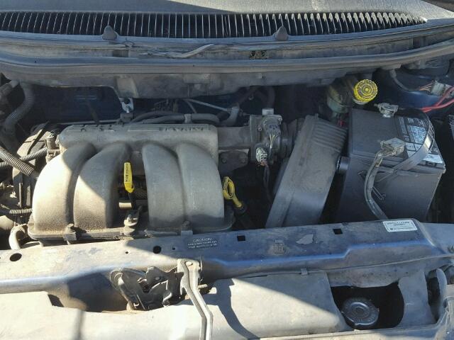 2B4FP25B1YR584483 - 2000 DODGE CARAVAN BLUE photo 7