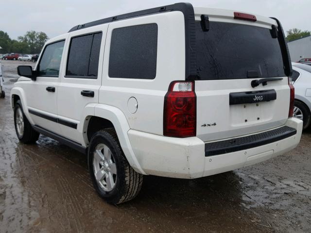 1J8HG48K16C280085 - 2006 JEEP COMMANDER YELLOW photo 3