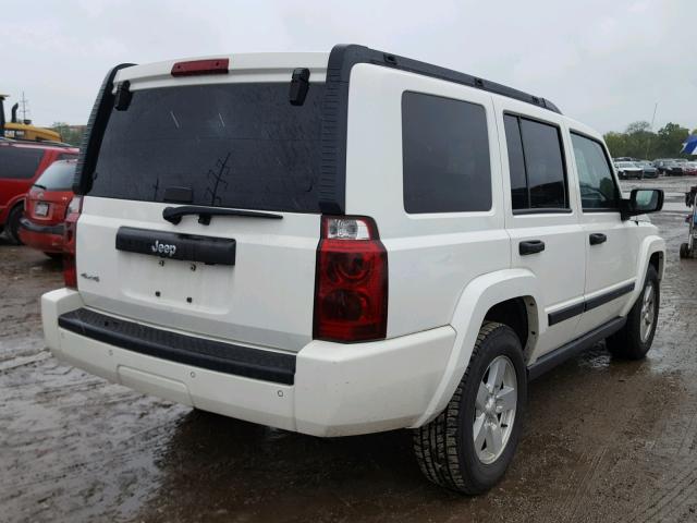 1J8HG48K16C280085 - 2006 JEEP COMMANDER YELLOW photo 4